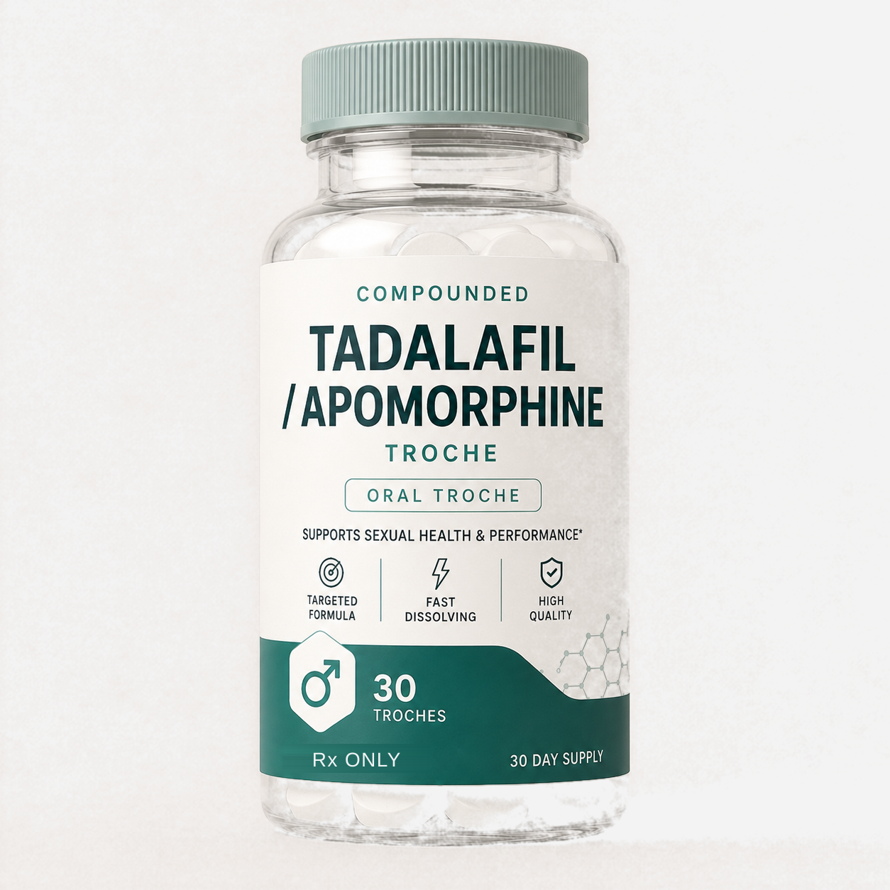 Compounded Tadalafil / Apomorphine Troche